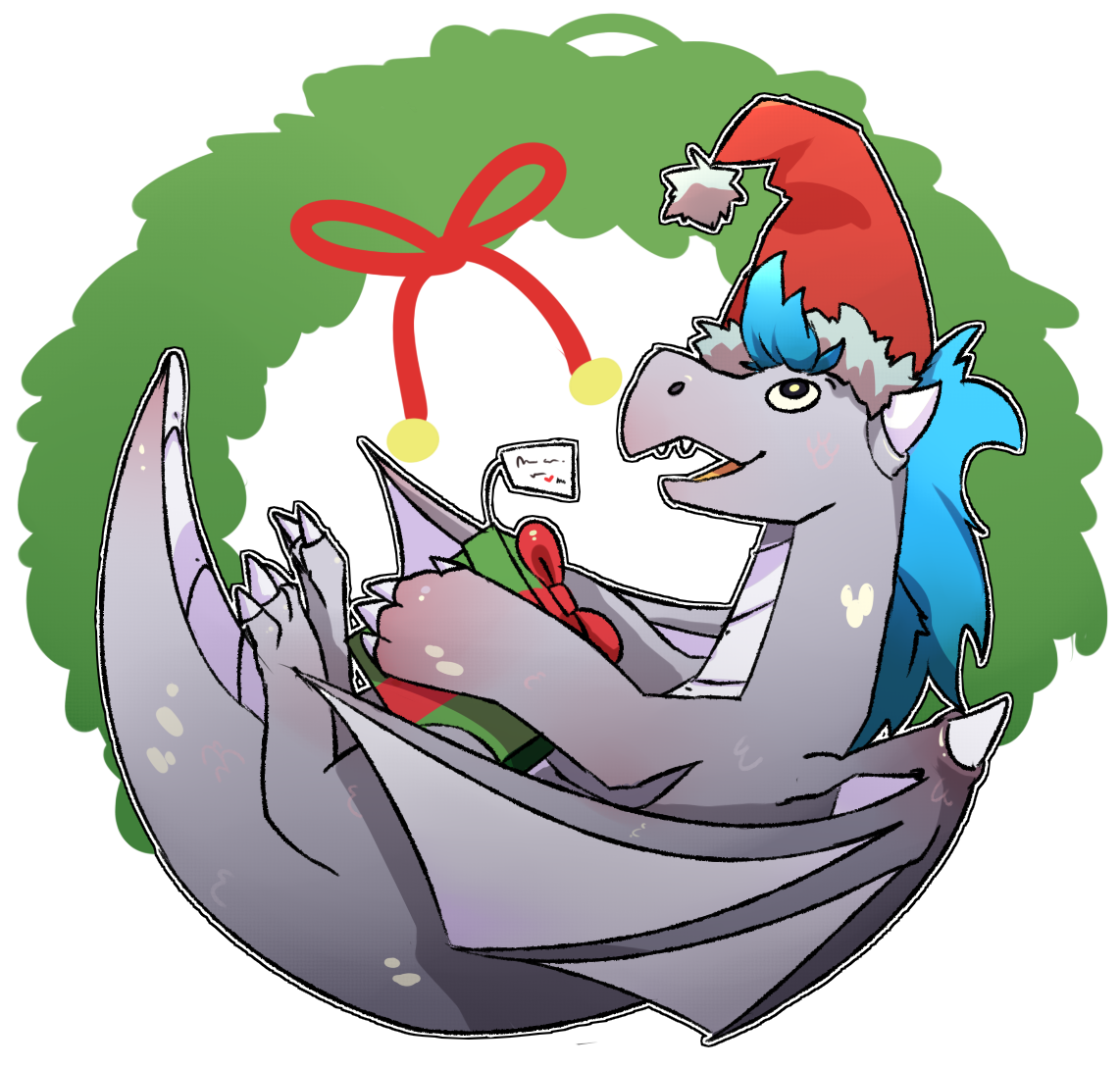 Christmas Cookie Dragon