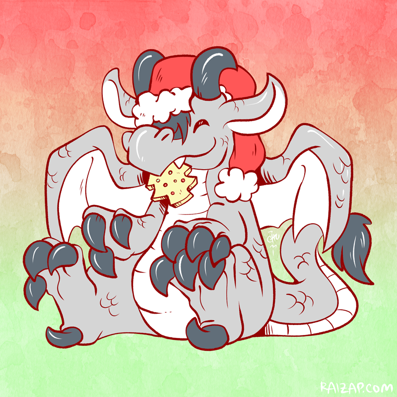 Christmas Cookie Dragon